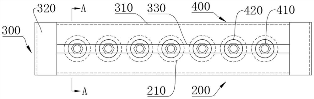 Electric wire sleeve pre-embedded fixing device and fixing method thereof