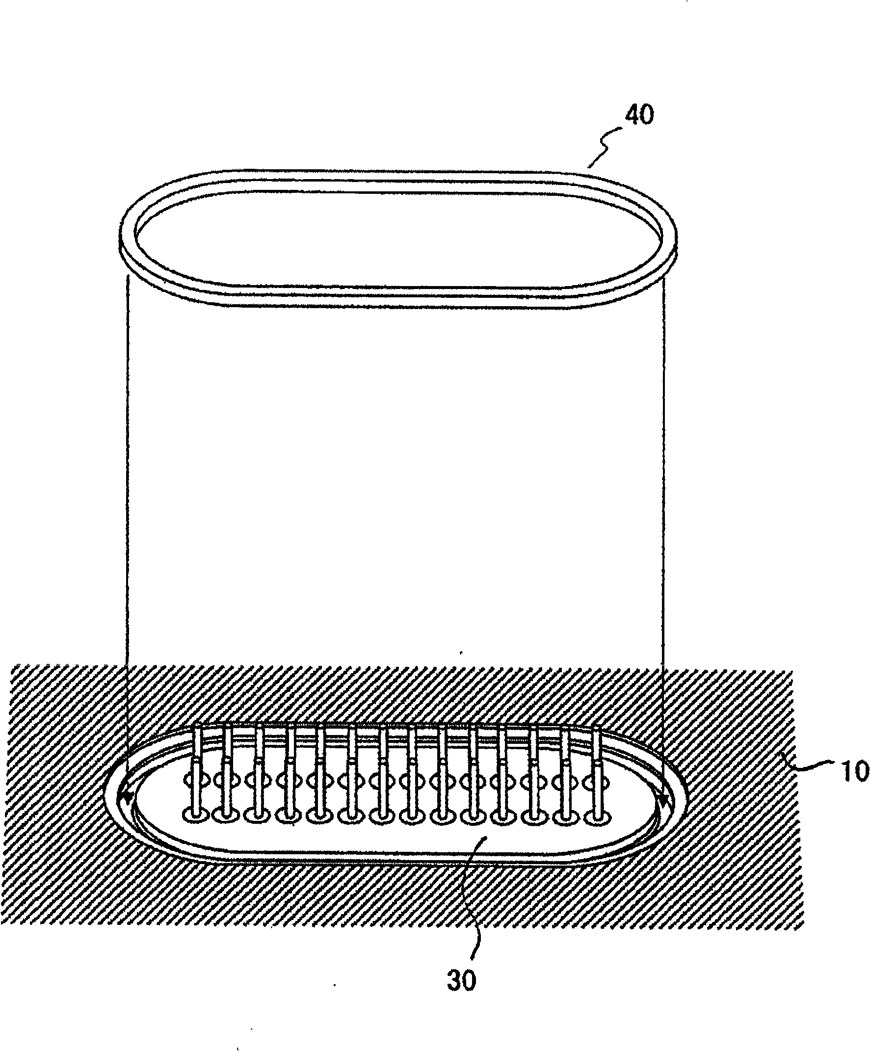 Magnetic disk drive and soldering method of feed-through