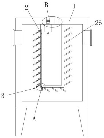 Steam-water separator for uniform heating device of steam generator