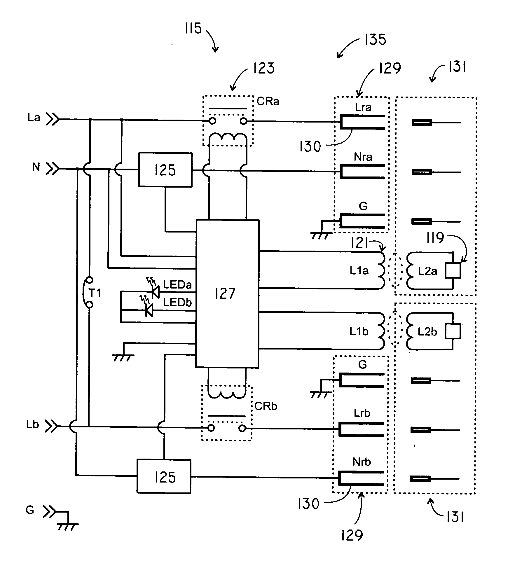 Electrical power distribution system