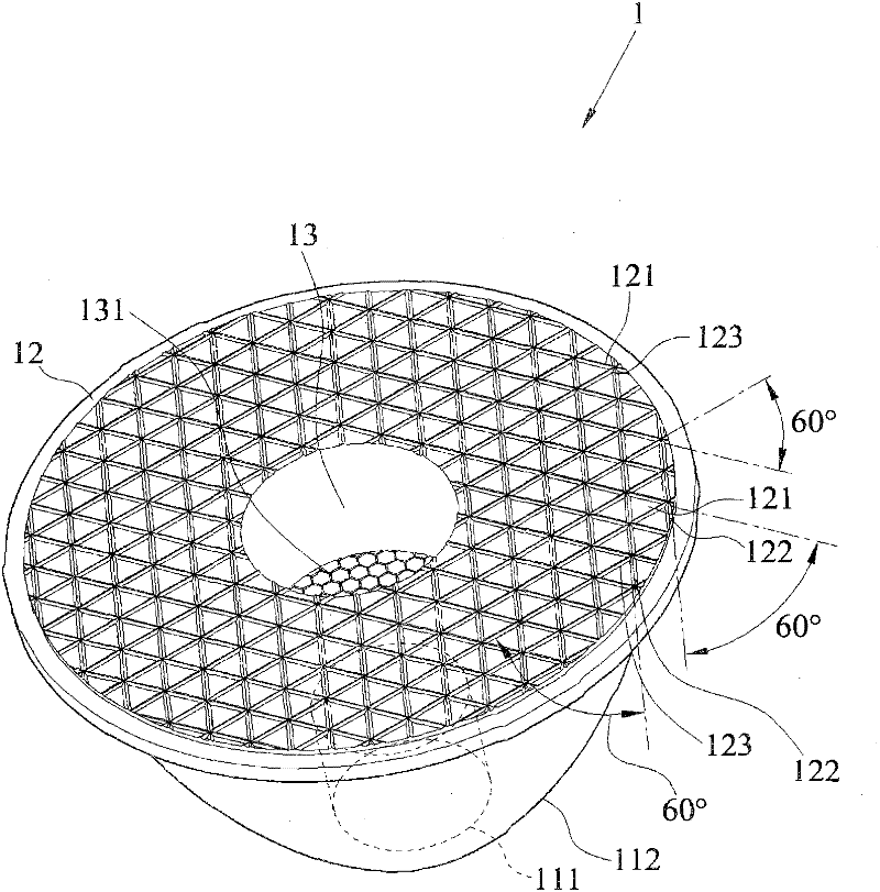 Light-emitting surface structure of optical lens