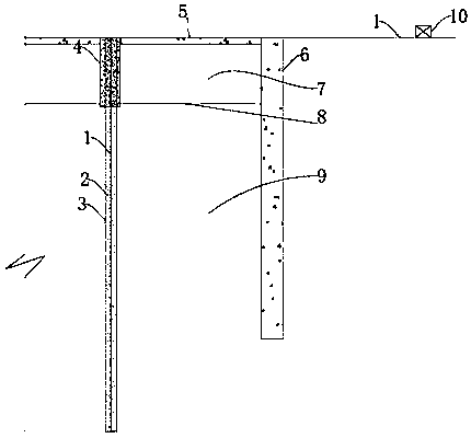 Method for monitoring springback amount of pit bottom of foundation pit