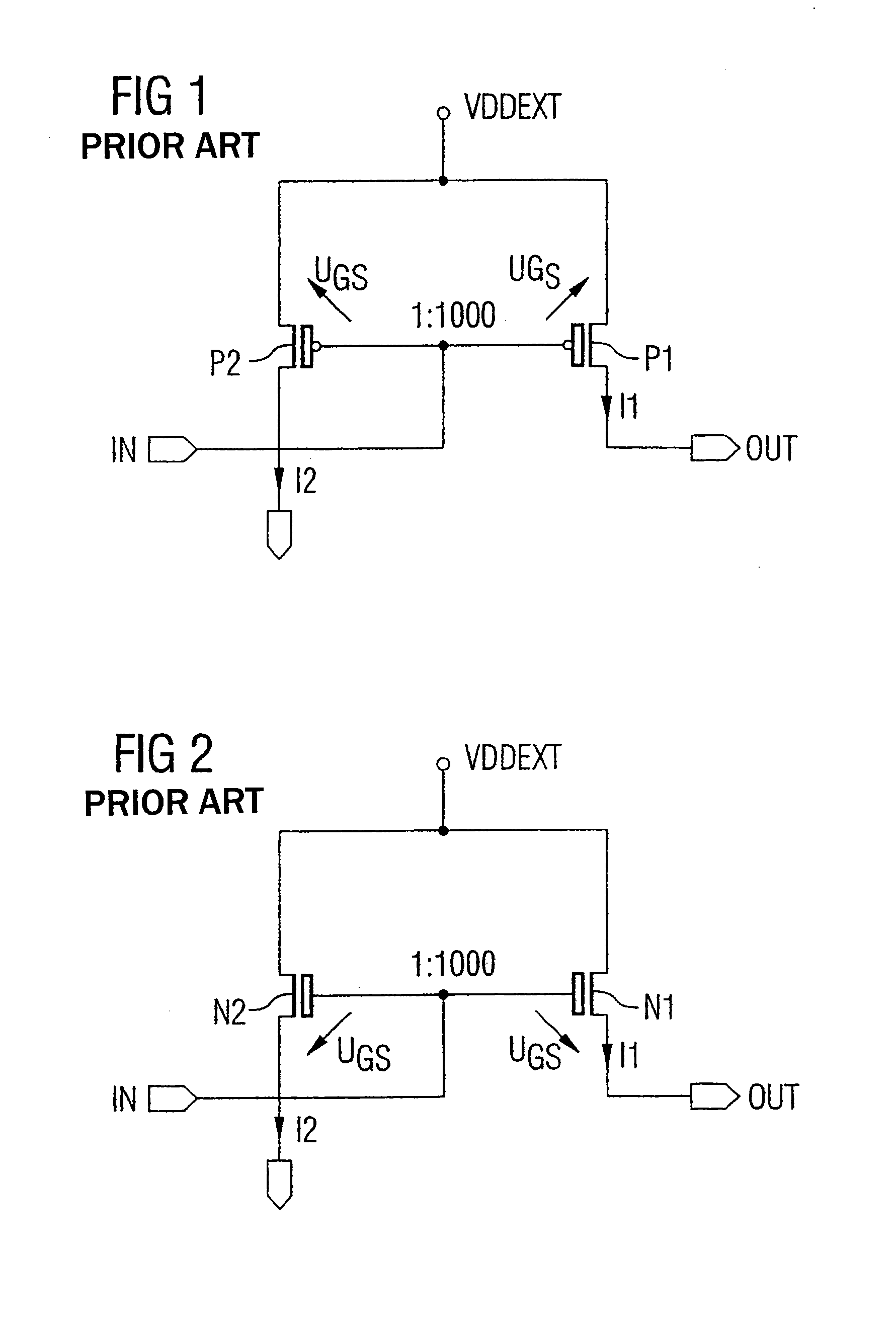 Voltage regulator with a current mirror for partial current decoupling