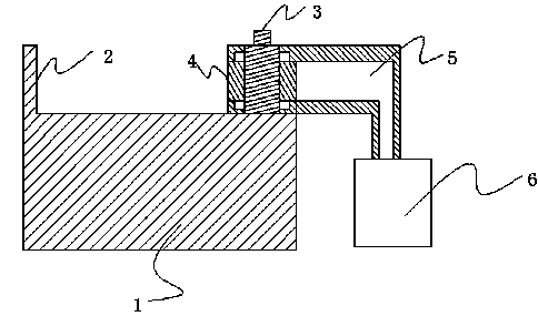 Refractory brick end milling and dedusting device