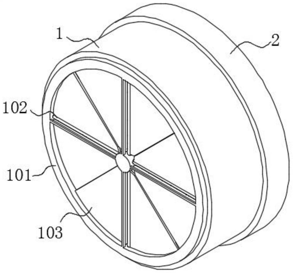 An adjustable granary vent device