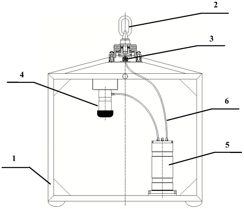 Seabed bottom type measurement apparatus bottoming process combined determination method and device