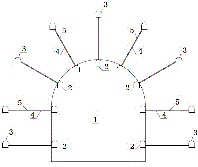 Long-span and high-side-wall underground space building and excavation support method thereof