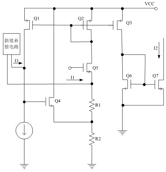 Low-voltage current control circuit