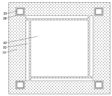 Ceramic exhibition cabinet and use method thereof