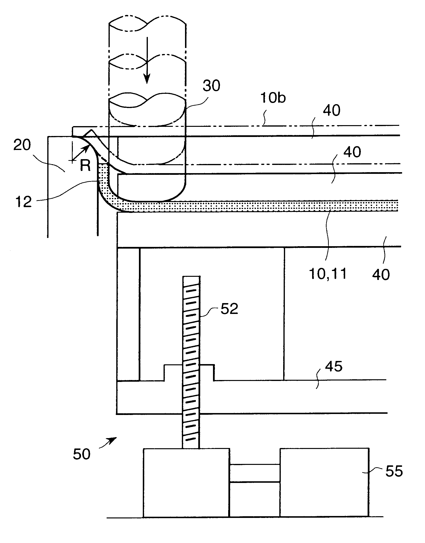 Incremental forming method and apparatus for the same