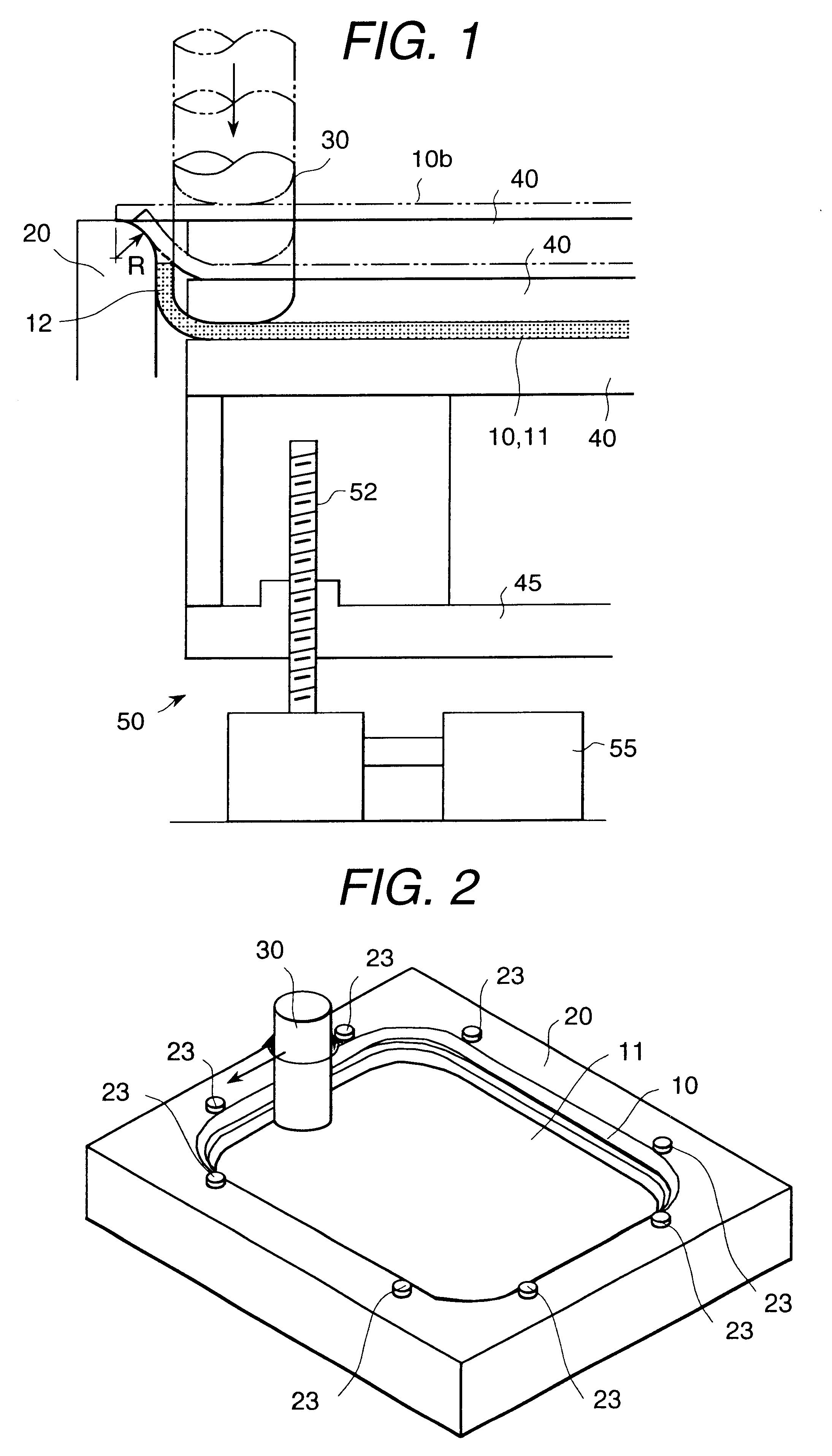 Incremental forming method and apparatus for the same