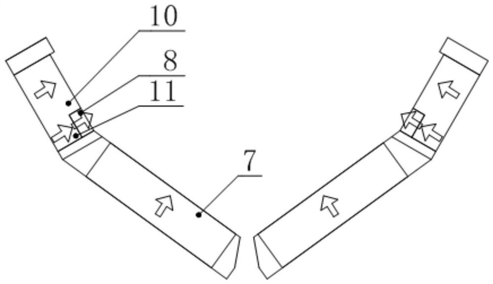 Magnetic circuit segmentation type series-parallel connection adjustable magnetic flux motor