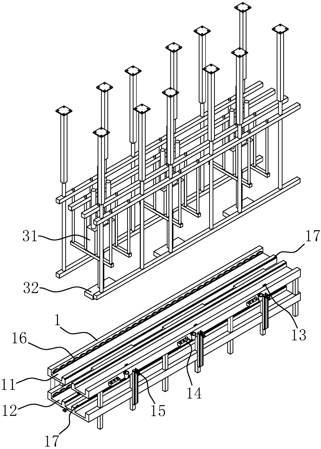 Assembly method and device for LED box