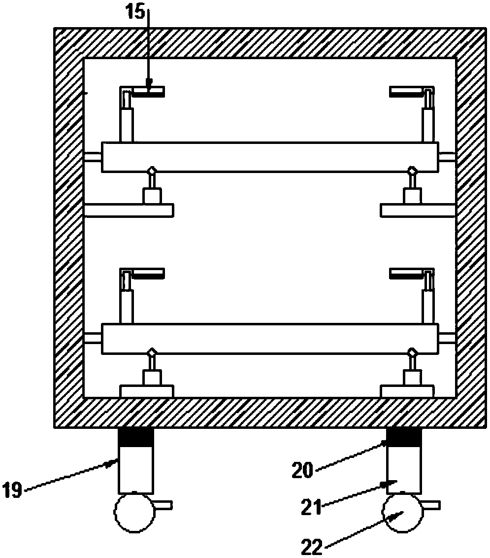 Transportation device for battery pack of new energy vehicle