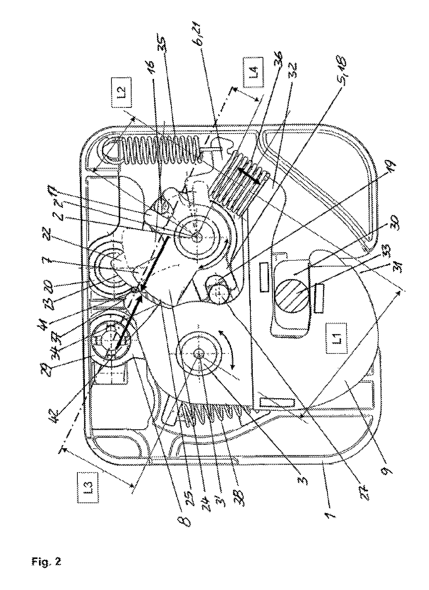 Locking device and vehicle seat