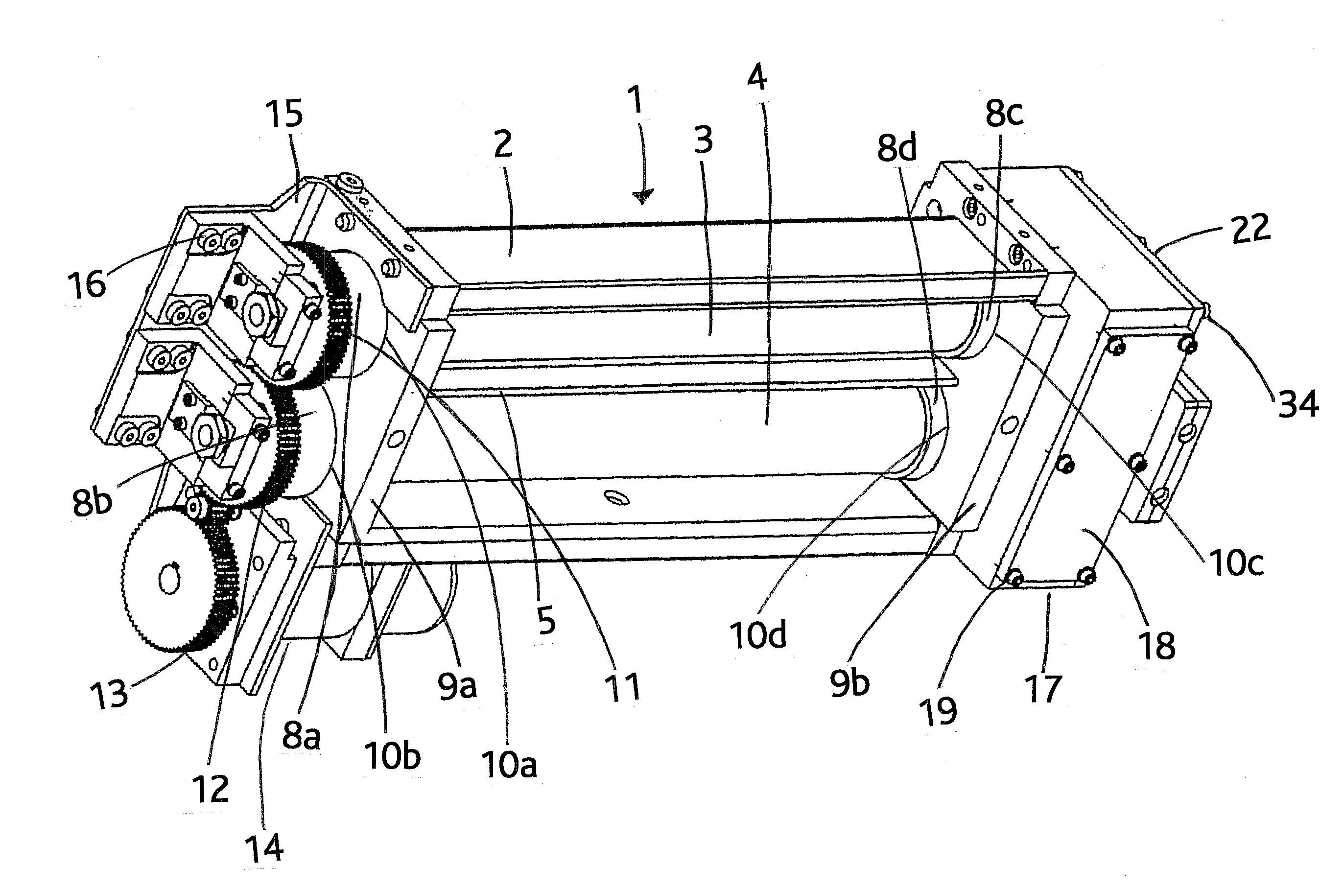 Apparatus for treating substrates