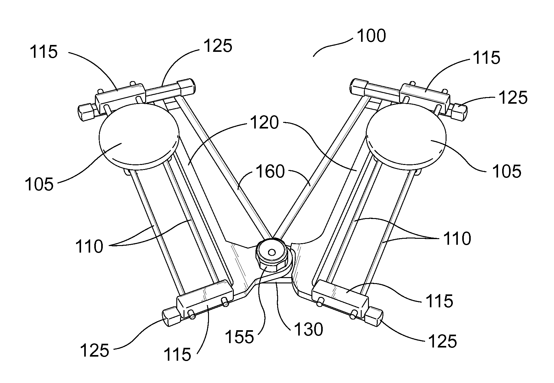Apparatus for Aerobic Leg Exercise of a Seated User