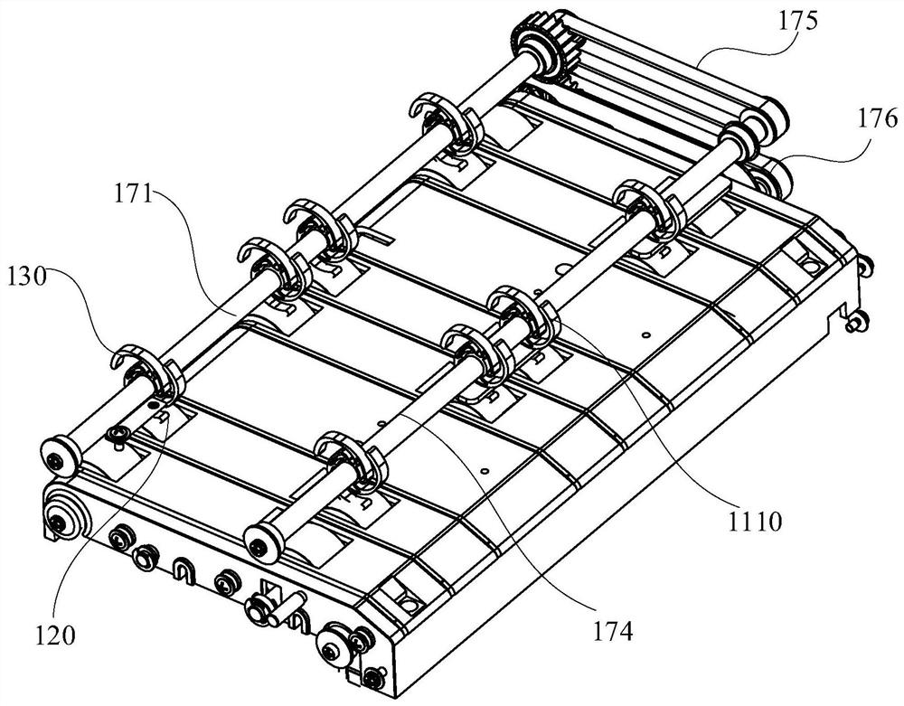 Bill transmission device and bill issuing equipment