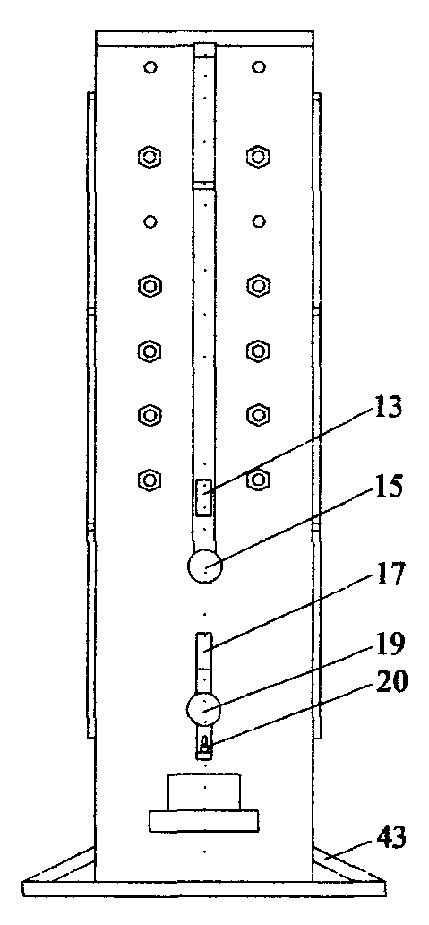 Three-dimensional similar simulation experimental device for groundwater pollution treatment and repair