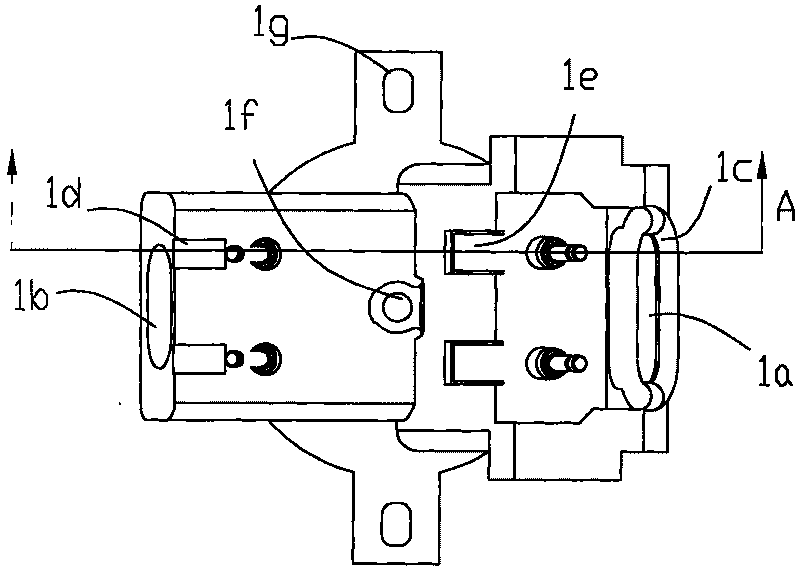 Air way of engine cylinder head and device for detecting and simulating performance of combustion chamber