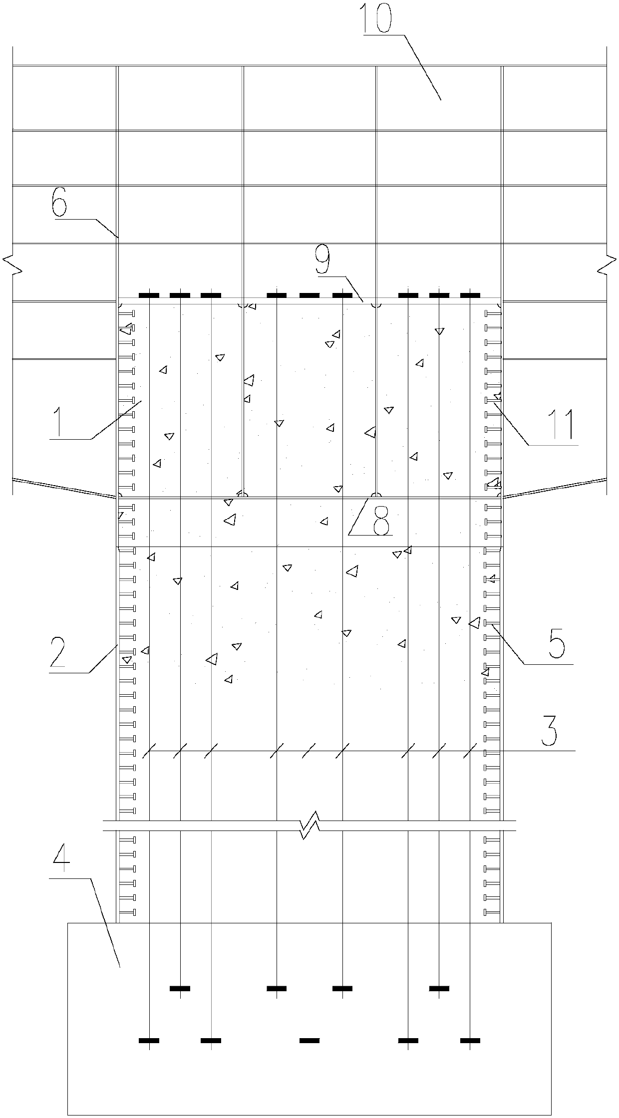 A Construction Method for Consolidating Steel Box Girder and Concrete Pier of Swivel Rigid Frame Bridge