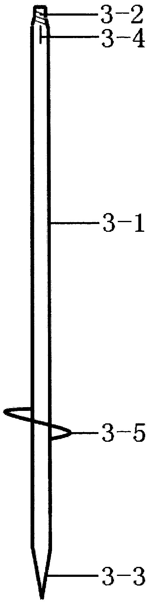 Wetland deposition rate determination device