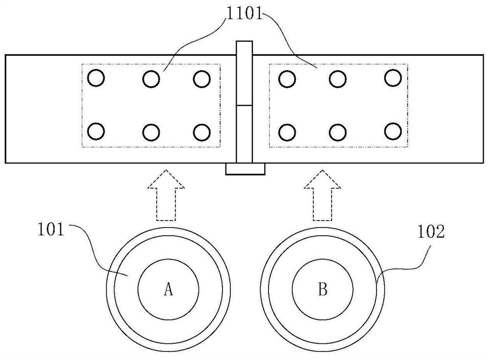 Ion source mounting structure and ion source device