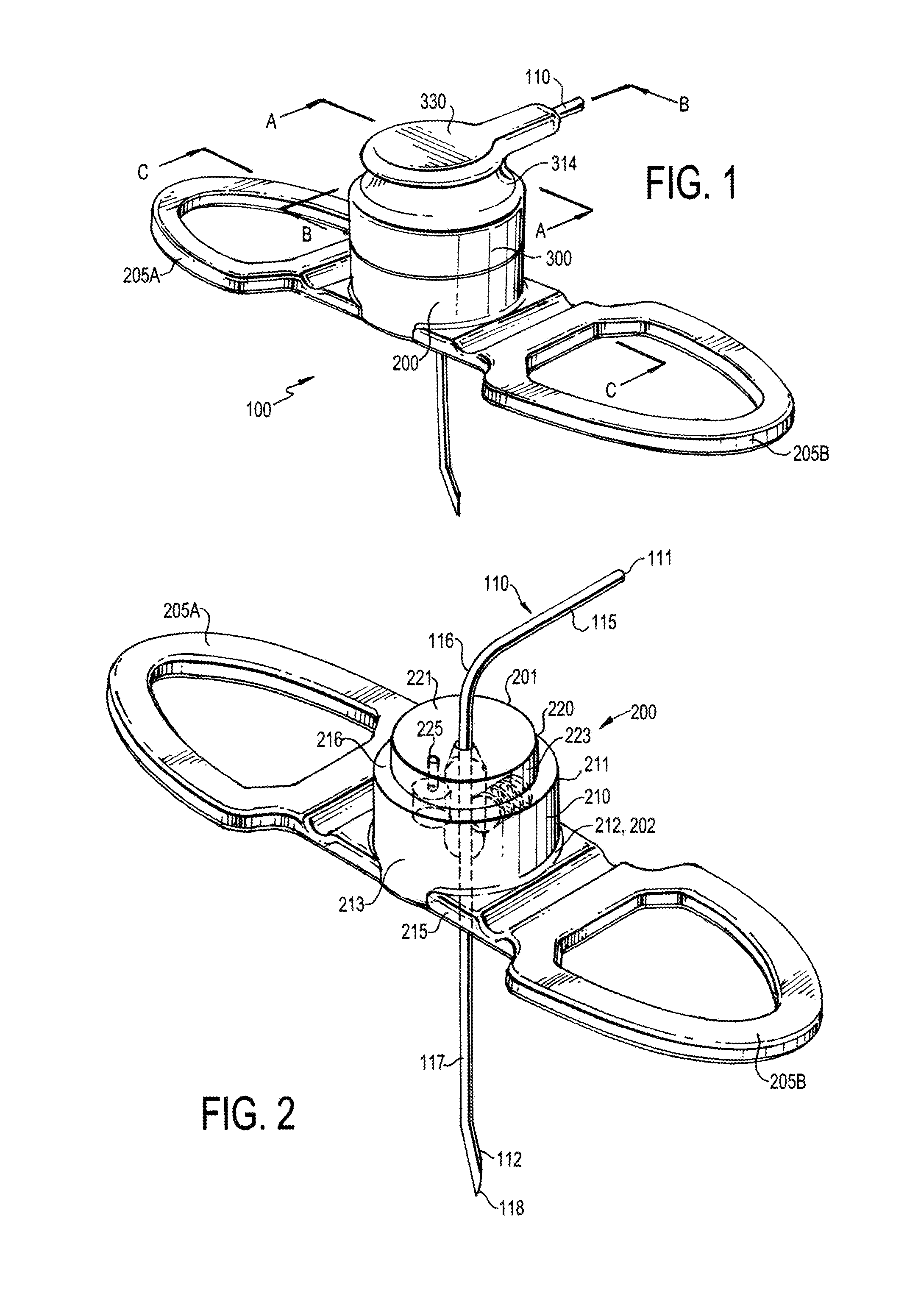 Huber Needle Assembly