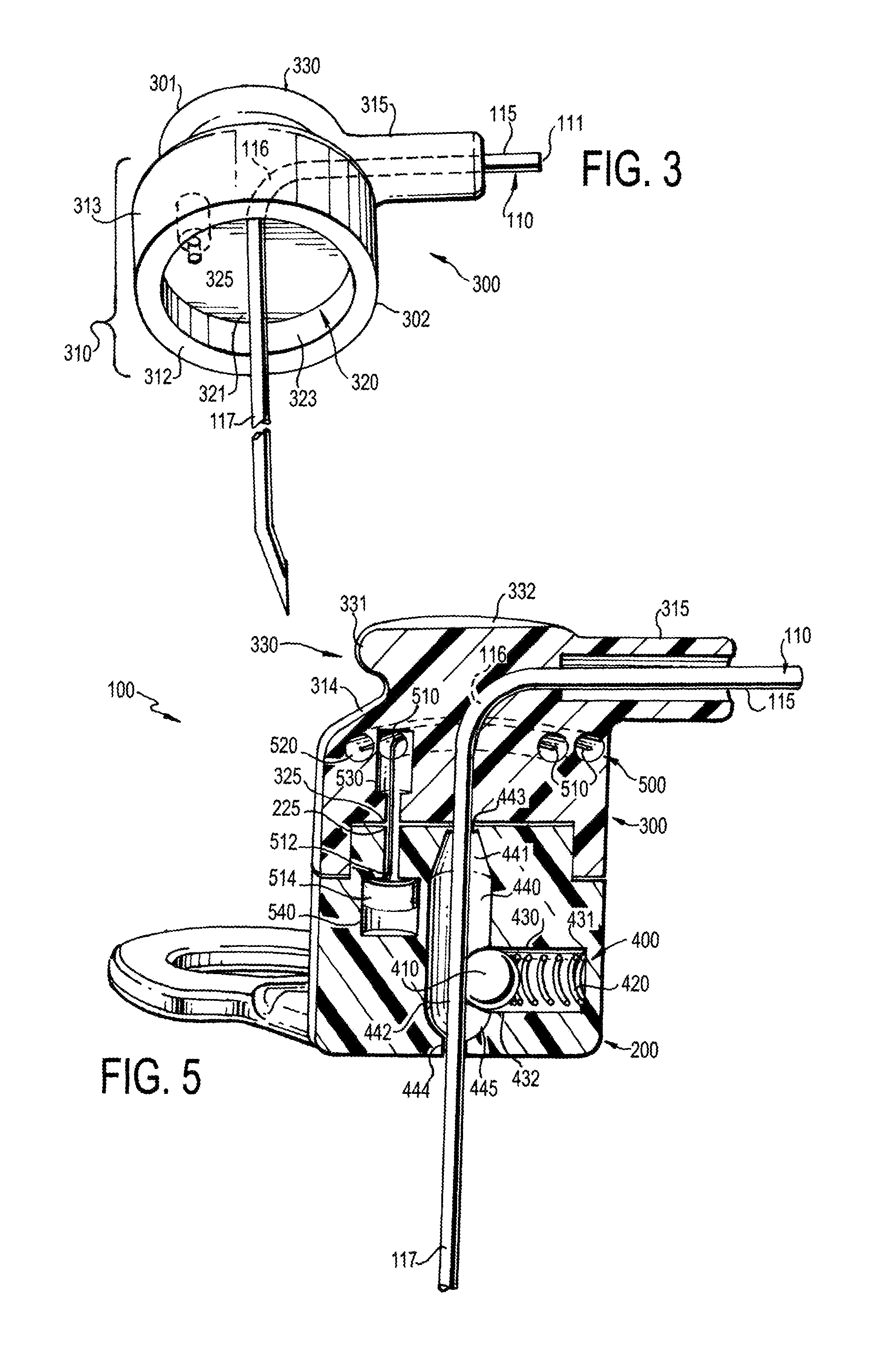 Huber Needle Assembly