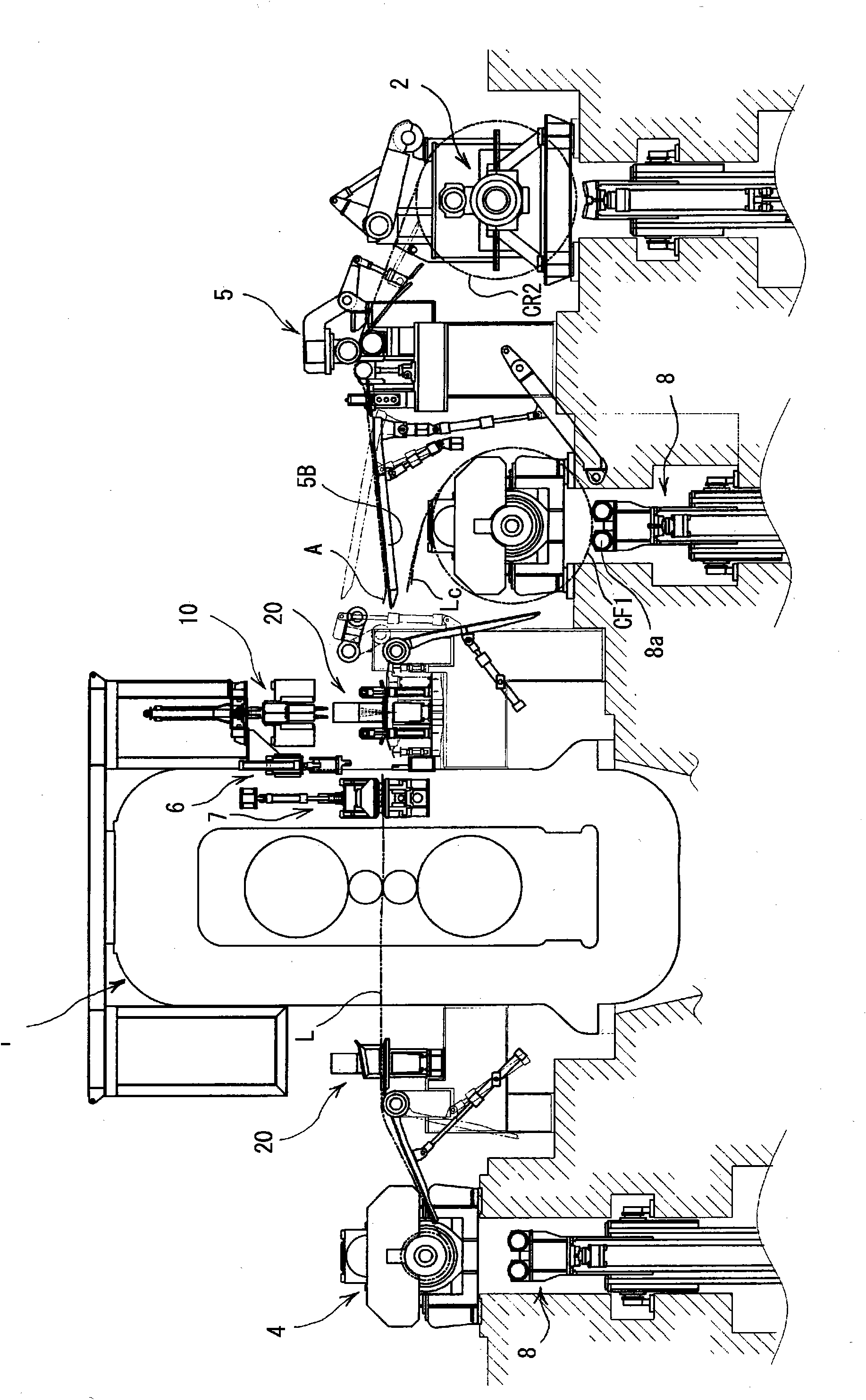 Welder for rolling facility, rolling facility, and rolling method