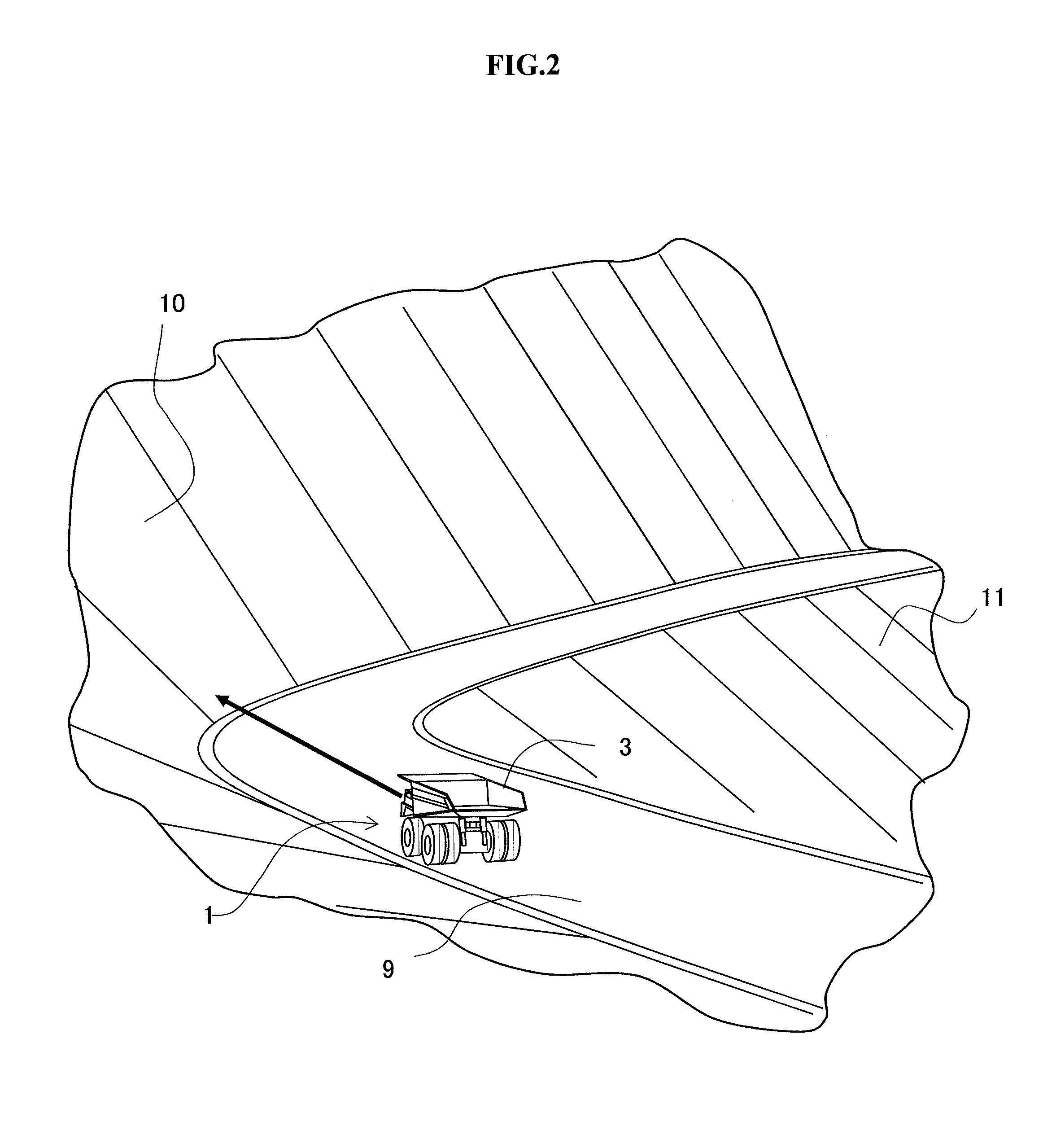 Mining vehicle