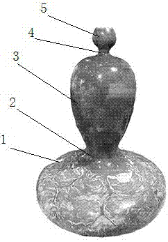 Manufacturing method of Buddha statue artware