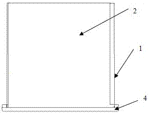 High-speed EMU composite material underbody equipment cabin floor