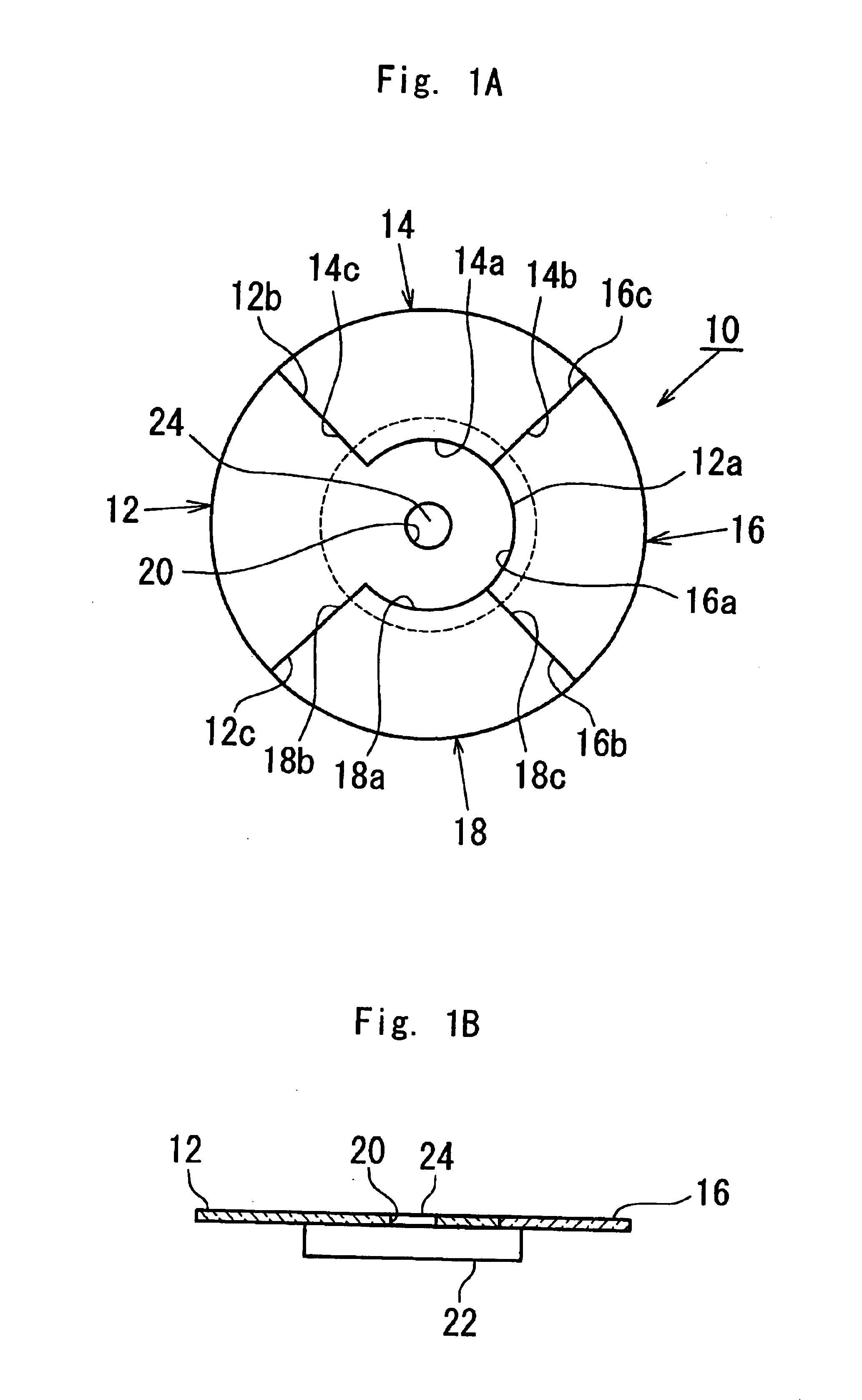Color wheel of segment type