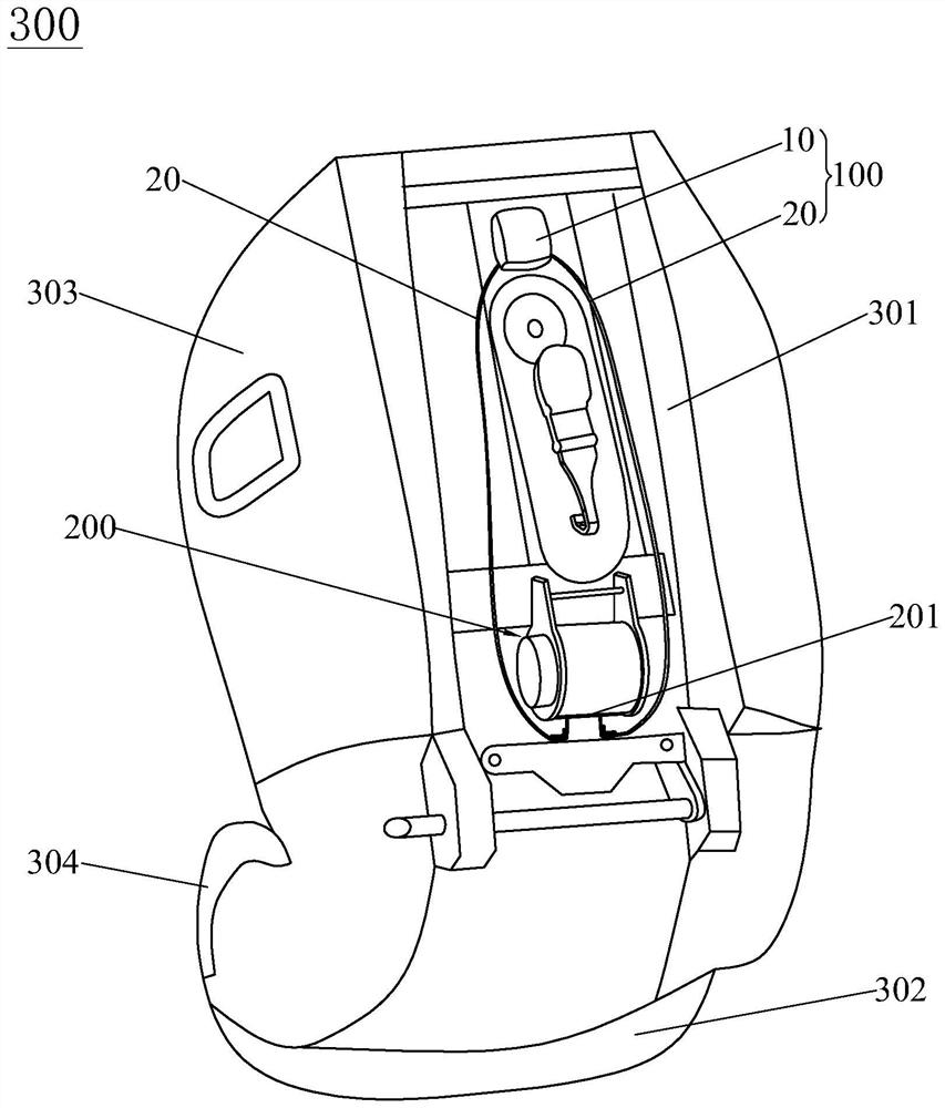 Control device for winding braid