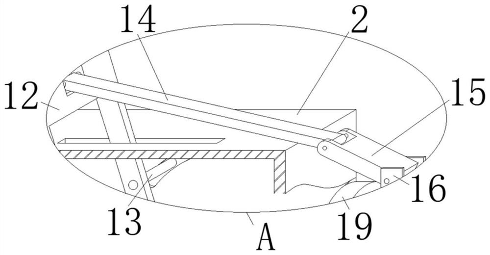 Brake device for electric automobile