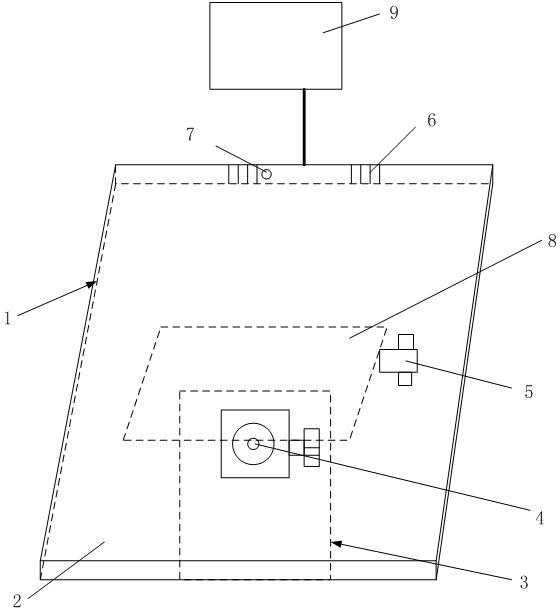 Automatic plate edge beating device