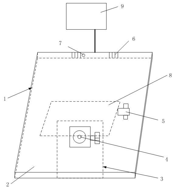 Automatic plate edge beating device