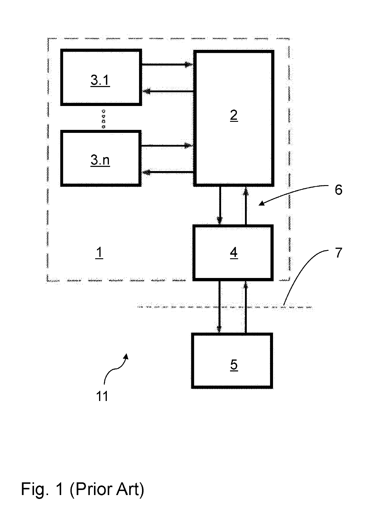 Meter unit and control system with meter unit