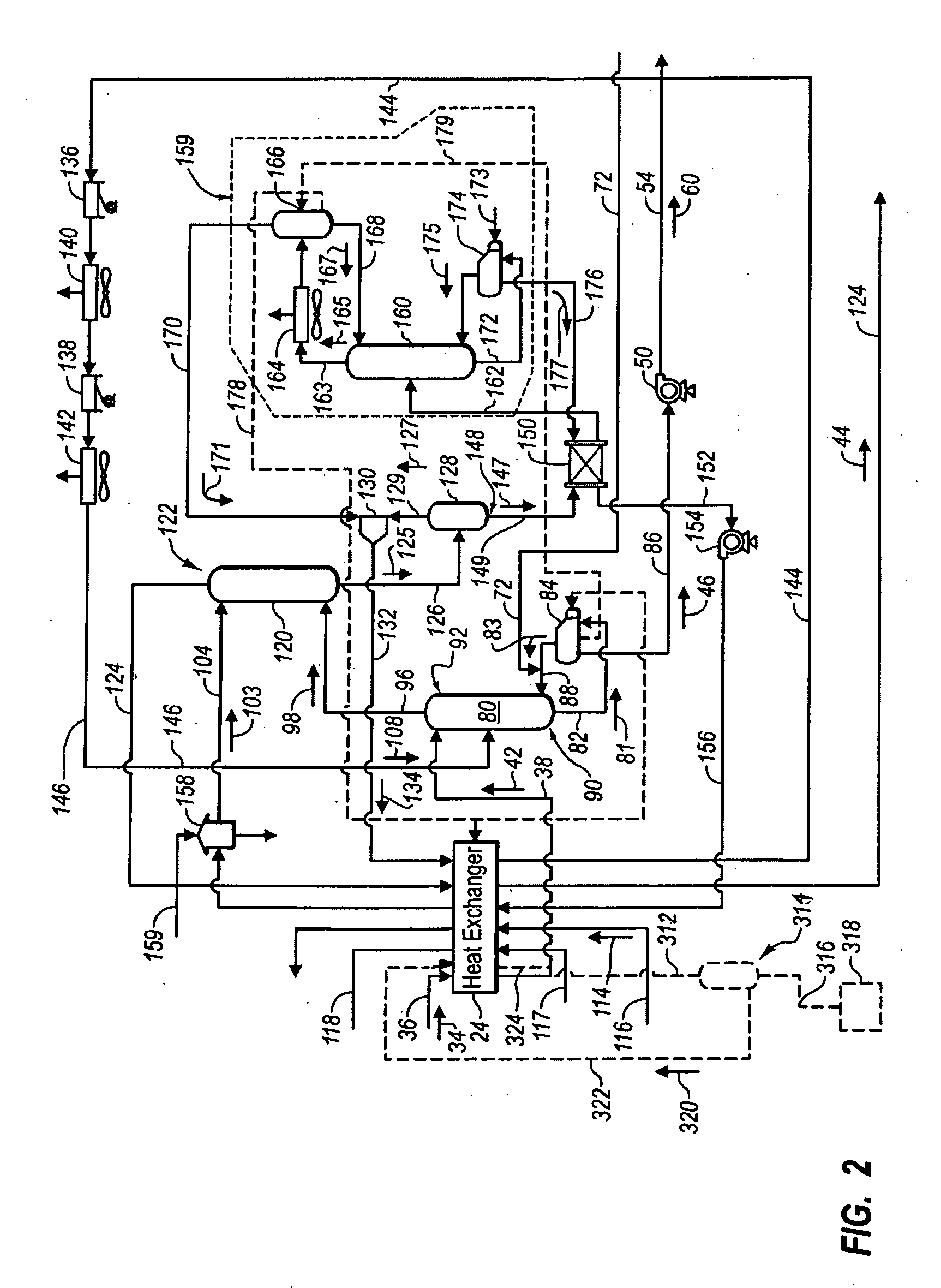 System for Dehydrating and Cooling a Produced Gas to Remove Natural Gas Liquids and Waste Liquids