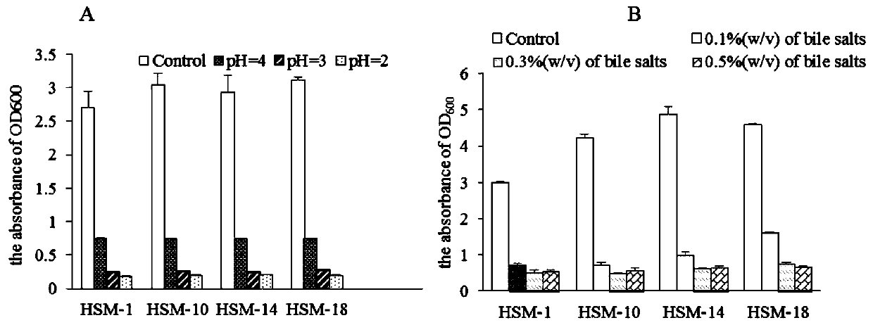 Method for directionally screening probiotic strains from Hu sheep milk