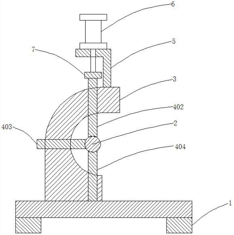 Three-directional follow-rest device