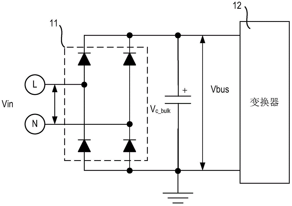 Switch power source and bus capacitor voltage control method used for switch power source