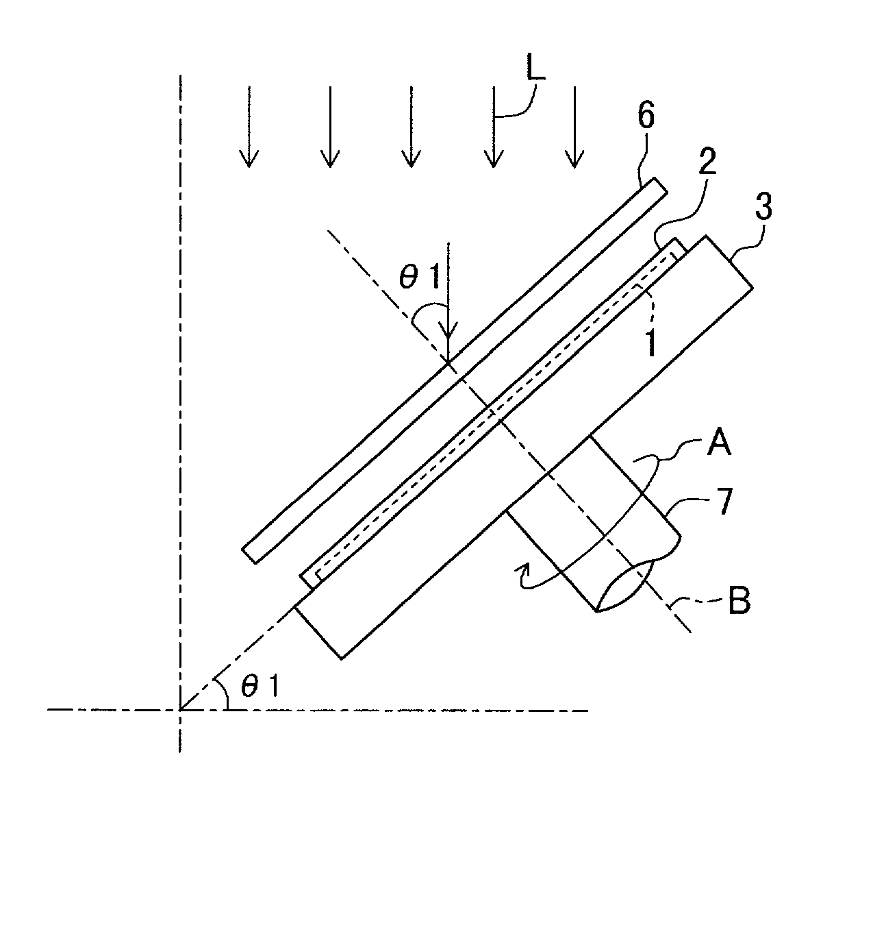 Light controlling device using liquid crystal and method of producing the same