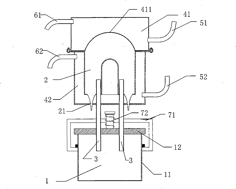 Traditional Chinese medicine extraction method and special device