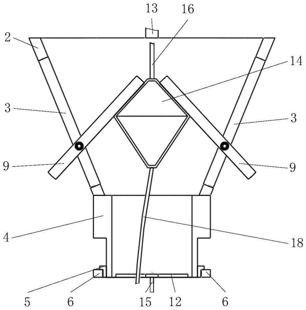 A device for improving the survival rate of garden transplanted seedlings