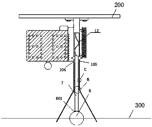 A bridge height limiting device