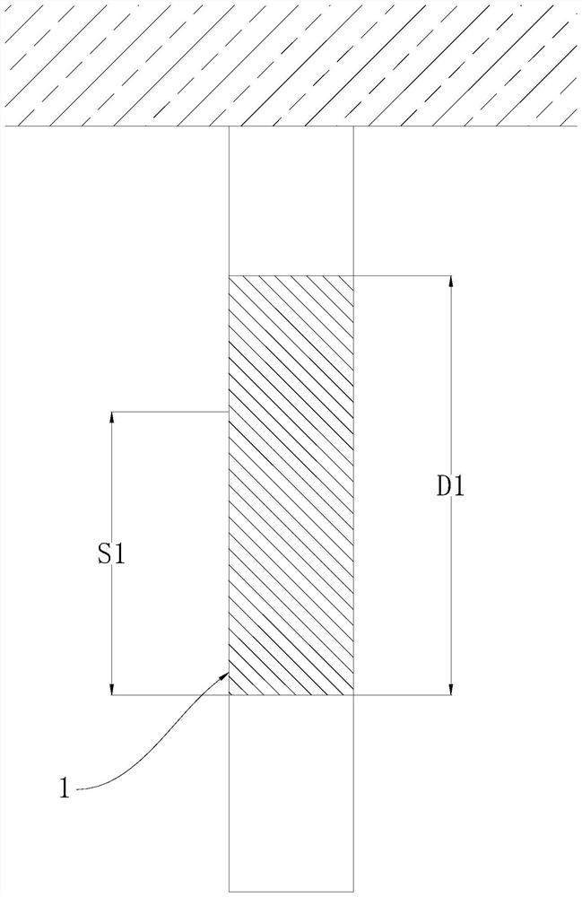 Perforation method and perforation structure of steam huff and puff heavy oil reservoir