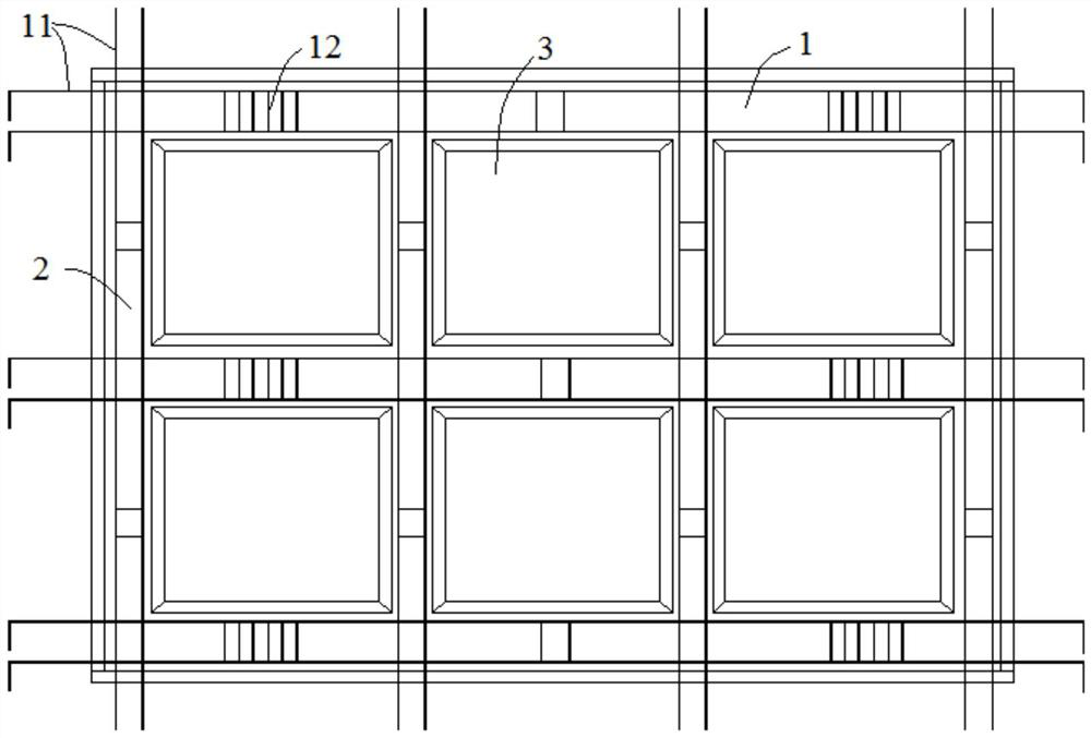 A prefabricated and assembled lattice composite floor slab and its construction method