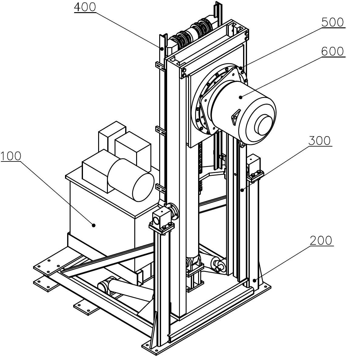 Three-degree-of-freedom crane for assembly